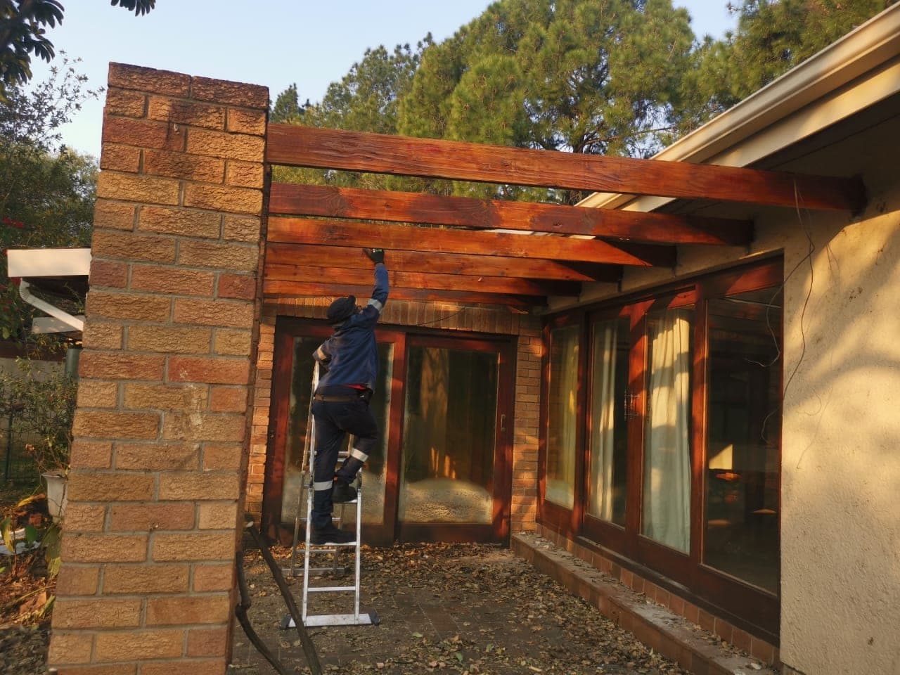 Timber Pergola Build — Construction project in Residential
