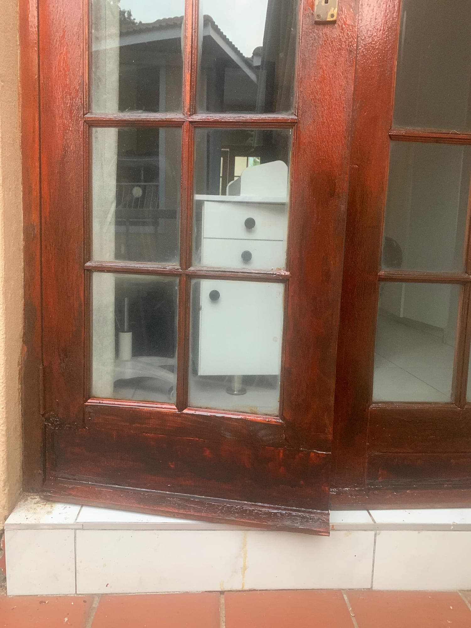 Window Frame Restoration — Renovation project in Residential